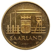 20 Franken Trial Strike obverse image
