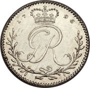 1 Tackoe - George III obverse image