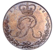 ½ Ackey - George III Trial Strike obverse image