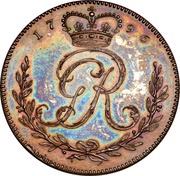 1 Ackey - George III Trial Strike obverse image