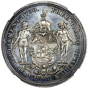 1 Ackey - George III reverse image