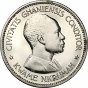 10 Shillings Independence, Ghana, 1958 reverse image