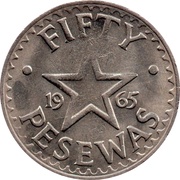50 Pesewas reverse image
