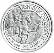 20 Euros Vindobona obverse image