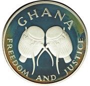 50 Cedis World Fisheries Conference; Silver Piedfort obverse image