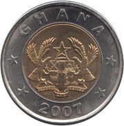 1 Cedi obverse image