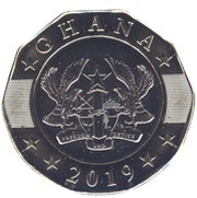 2 Cedis obverse image