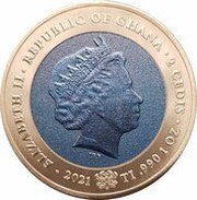2 Cedis Alexander von Humboldt obverse image
