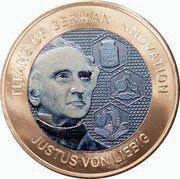 2 Cedis Justus von Liebig reverse image