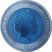 2 Cedis Heinrich Hertz obverse image
