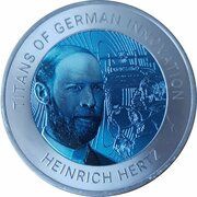 2 Cedis Heinrich Hertz, Ghana, 2022 reverse image