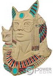 2 Cedis - Elizabeth II Bastet reverse image