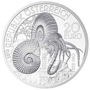 20 Euros Triassic obverse image