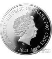 2 Cedis Year of the Rabbit obverse image