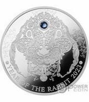2 Cedis Year of the Rabbit, Ghana, 2023 reverse image