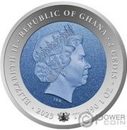2 Cedis James Webb telescope obverse image