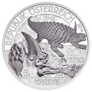 20 Euros Cretaceous obverse image