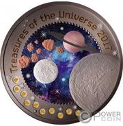 5 Cedis - Elizabeth II Moon, Ghana, 2017 reverse image