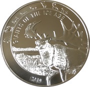 5 Cedis Megaloceros, Ghana, 2019 reverse image