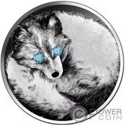 5 Cedis - Elizabeth II Diamond Artic Fox, Ghana, 2020 reverse image