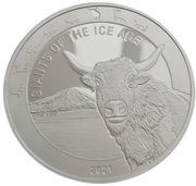 5 Cedis Aurochs, Ghana, 2021 reverse image