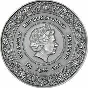 5 Cedis Airmid obverse image