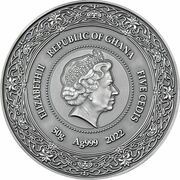 5 Cedis Shitala obverse image