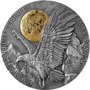 10 Cedis American Eagle, Ghana, 2022 reverse image