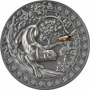 10 Cedis Panther, Ghana, 2022 reverse image