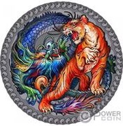 10 Cedis Tiger and Dragon, Ghana, 2022 reverse image