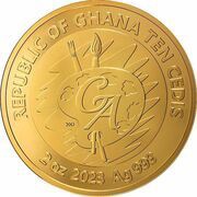 10 Cedis Judith obverse image