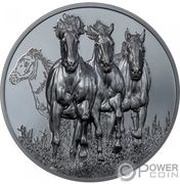 50 Cedis Stallion, Ghana, 2023 reverse image