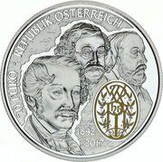 20 Euros 175 Jahre Wiener Philharmoniker obverse image