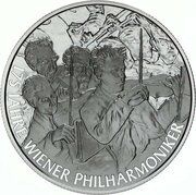 20 Euros 175 Jahre Wiener Philharmoniker, Austria, 2017 reverse image