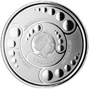 5 Dollars Alien obverse image