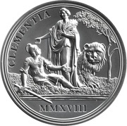 20 Euros Birth of empress Maria Theresa - clemency and faith, Austria, 2018 reverse image