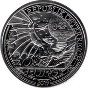 20 Euros Reaching for the Sky obverse image