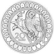 20 Euros Wisdom of the Owl obverse image