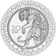 20 Euros Tiger obverse image