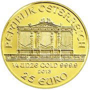 25 Euros Vienna Philharmonic obverse image