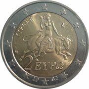 2 Euros 1st map obverse image