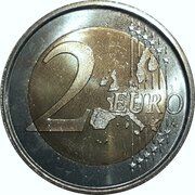 2 Euros 1st map reverse image