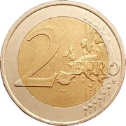 2 Euros Treaty of Rome reverse image