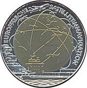 25 Euros European Satellite Navigation, Austria, 2006 reverse image