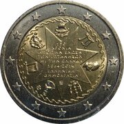 2 Euros Ionian Islands obverse image