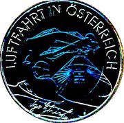 25 Euros Austrian Aviation, Austria, 2007 reverse image