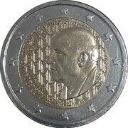 2 Euros Dimitris Mitropoulos obverse image