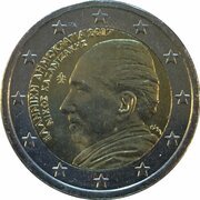 2 Euros Nikos Kazantzakis obverse image