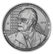6 Euro Ioannis Pesmazoglou, Greece, 2018 reverse image