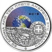 6 Euros First Man on the Moon obverse image